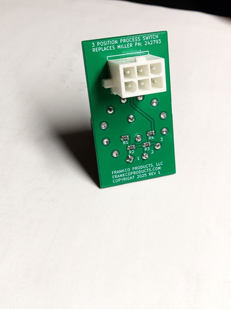 Miller 242793 3 Position Process Selection Rotary Switch