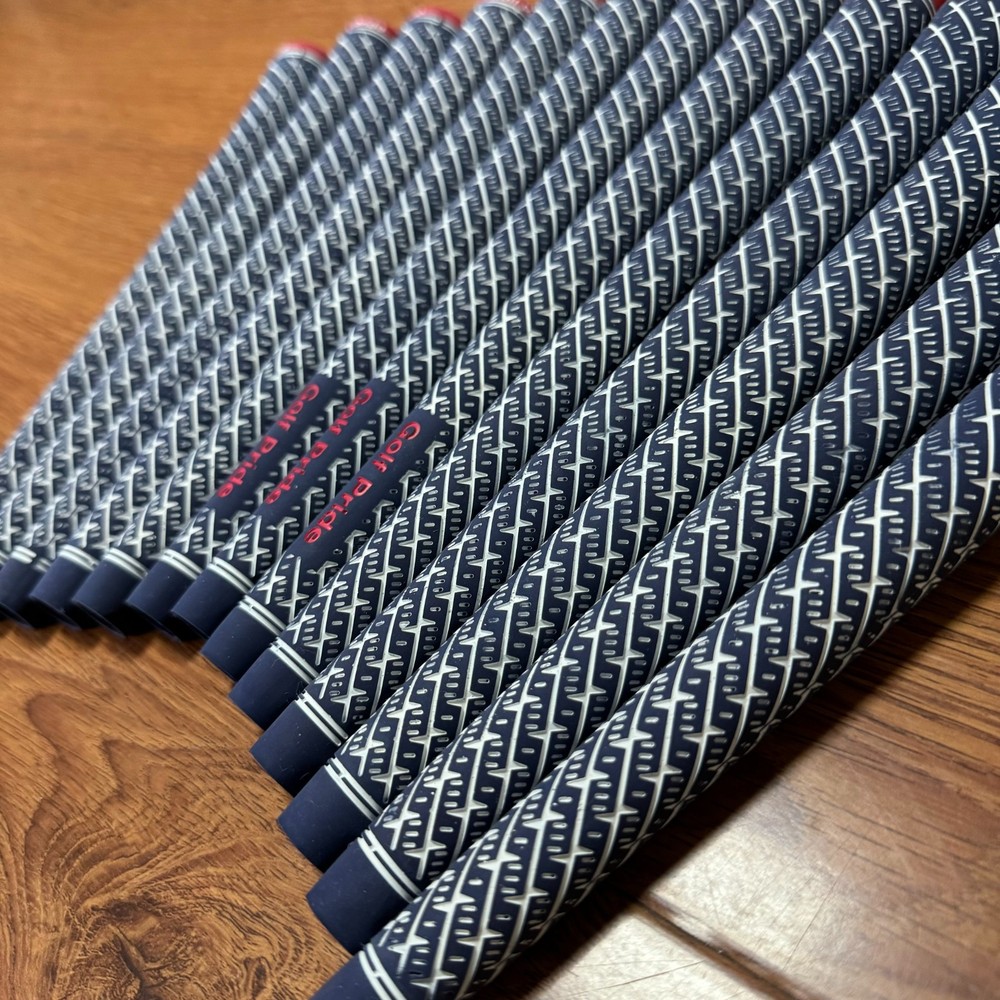 US 13-Piece Set Golf Pride Z-Grip Red Lightning Pattern Golf Grip Midsize
