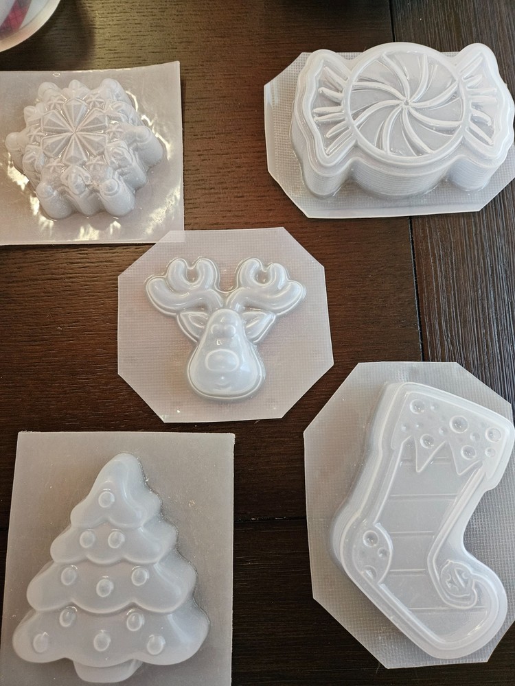 Bath bomb mold-Christmas theme
