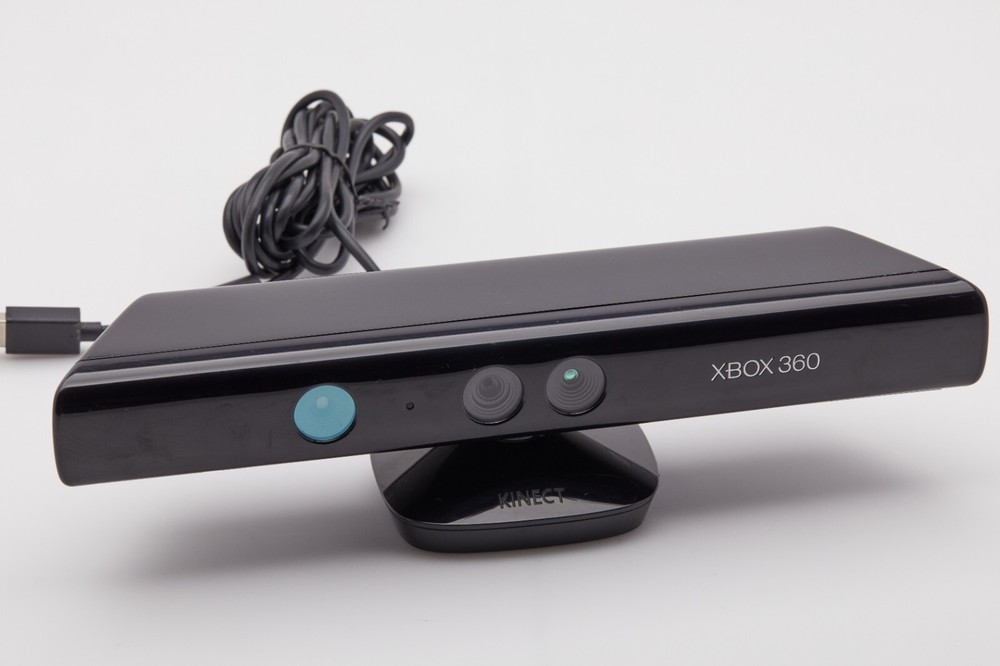 Microsoft Xbox 360 Kinect Motion Sensor Bar Black & 4 Games Bundle 3 ARE NEW!!