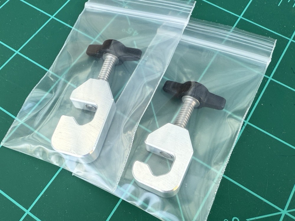 Model Rocket Launch Rod Standoff Clamps