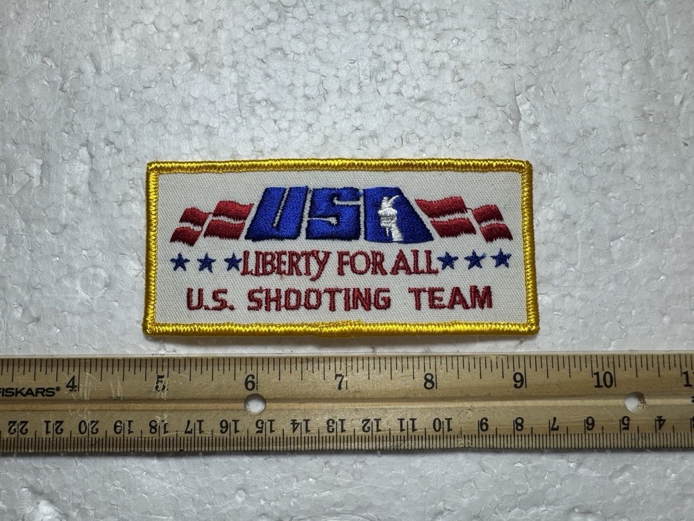 U.S.A. Liberty For All U.S. Shooting Team Patch