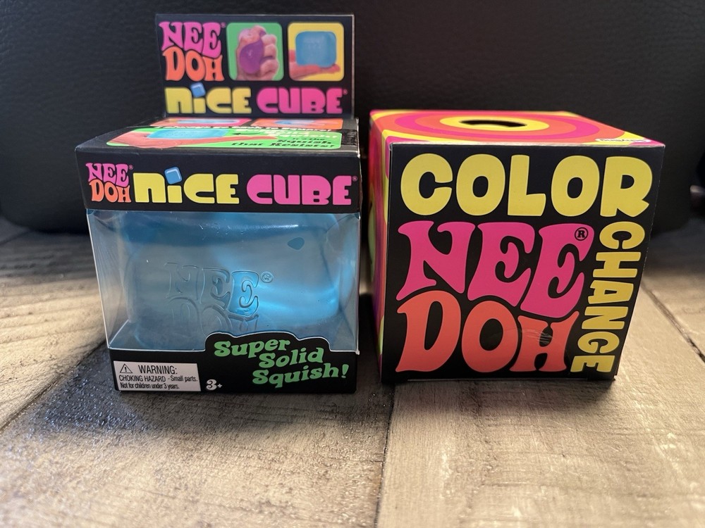 Nee Doh Nice Cube + Nee Doh Color Change