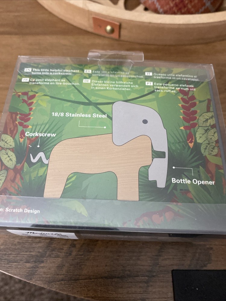 Kikkerland Elephant Corkscrew