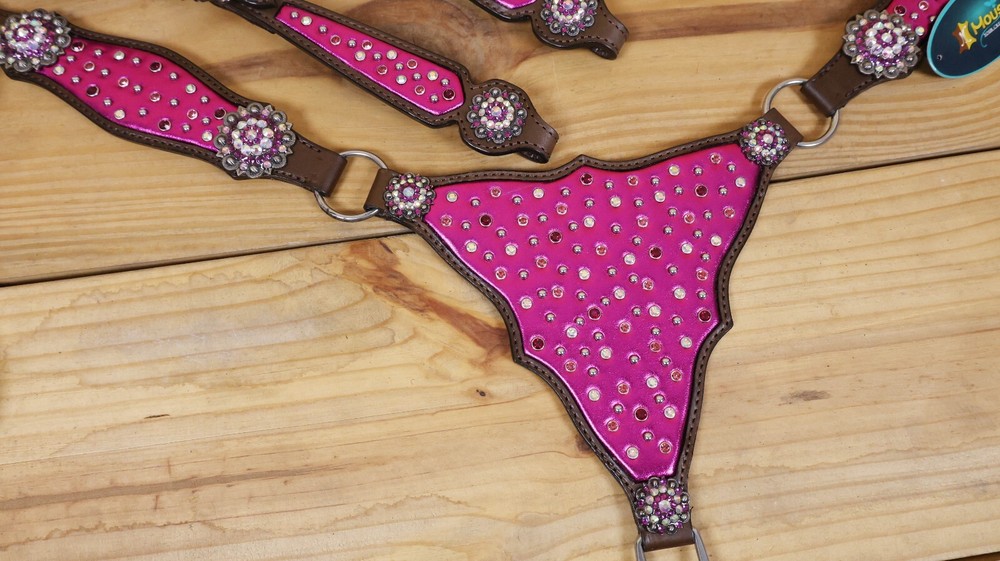 Headstall & Breast Collar Tack Set for Horse