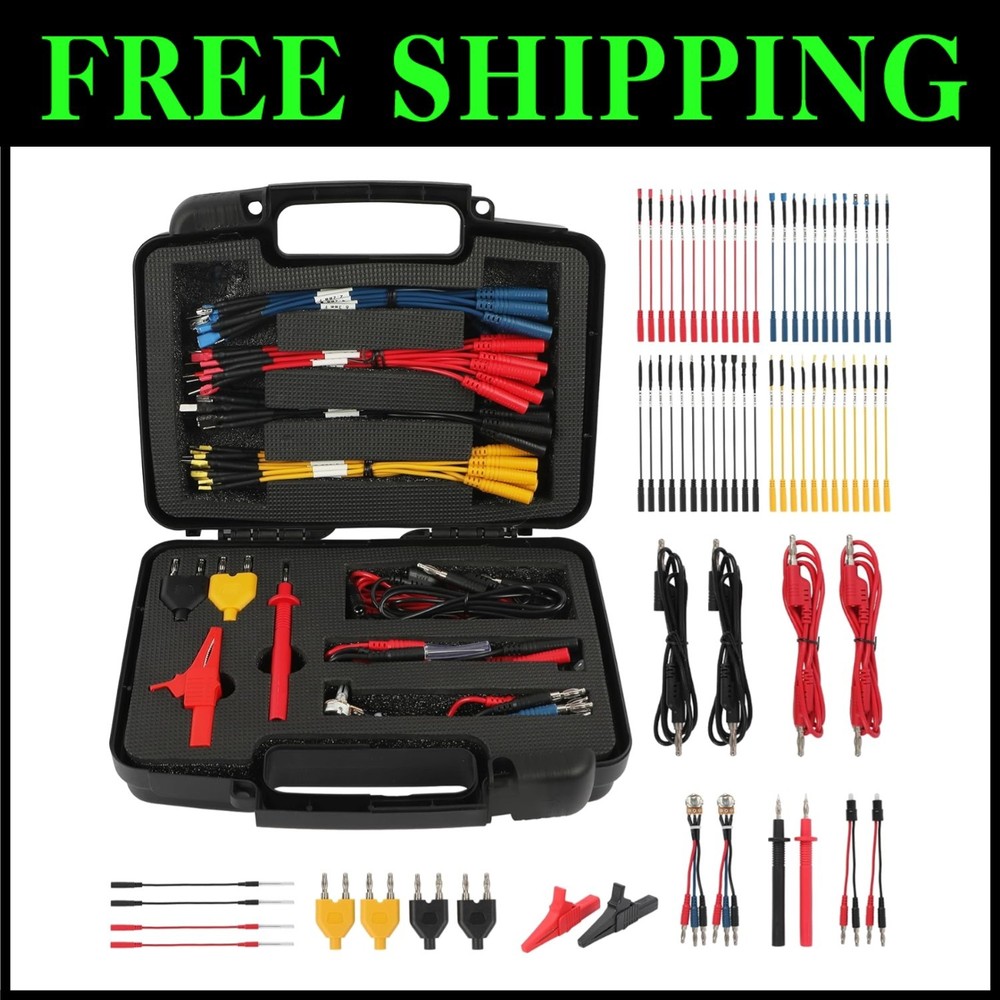 68PCS Multimeter  Leads Kit with Replaceable Probes