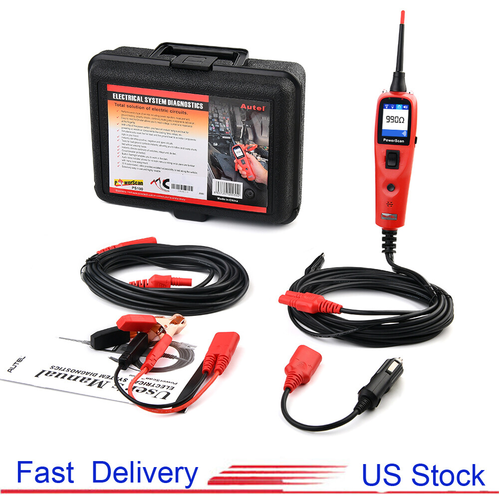 Autel Powerscan PS100 Car Electrical System Diagnosis Tool Power Probe AVO Meter
