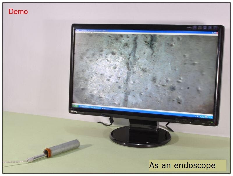 Vividia PM-70 USB Pen-Type Microscope Borescope Videoscope 7.0mm Diameter