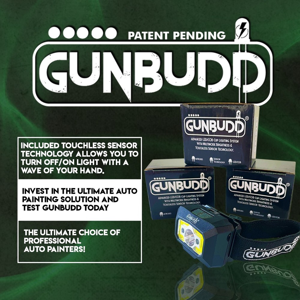 GunBudd® Adjustable Spray Gun Light – Universal Auto Paint Tool