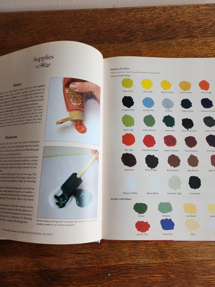 Priscilla Hauser's Decorative Painting Secrets Book