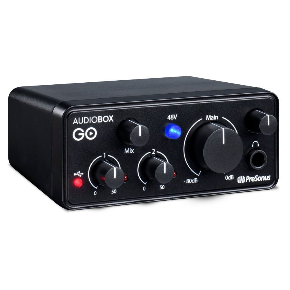 PreSonus AudioBox GO 2x2 USB Audio Interface