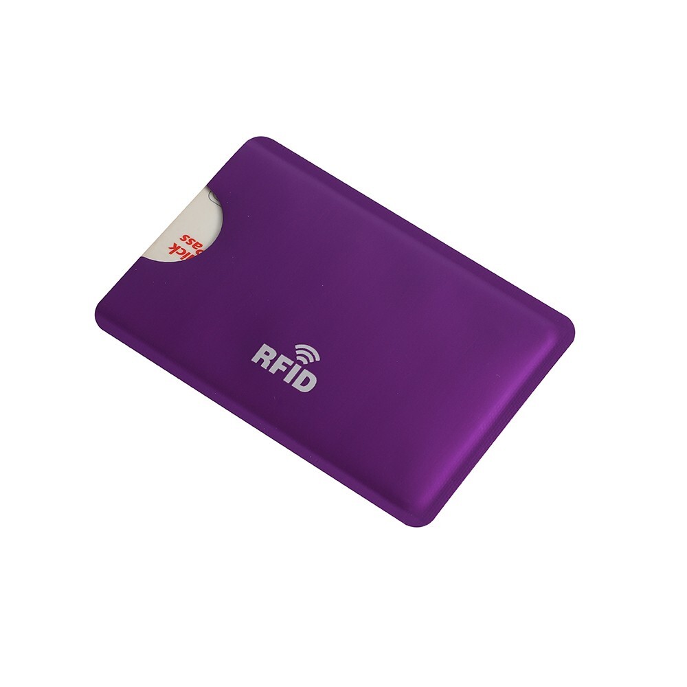 RFID Sleeve Debit/Credit Card Passport Protector Colored Blocking Holder