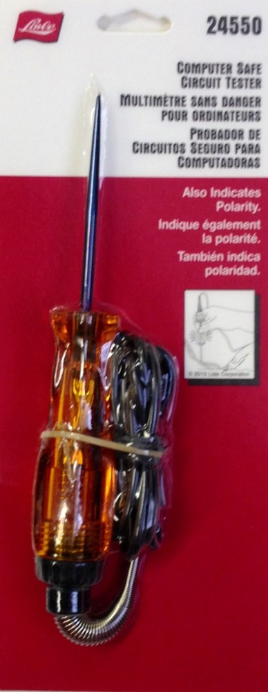 Lisle 24550 Computer Safe Circuit Tester