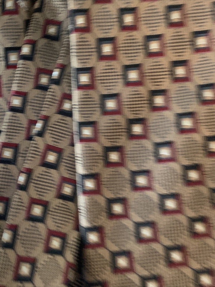 DC Daniel Craig 007 Men’s Silk Tie Geometric Multicolor