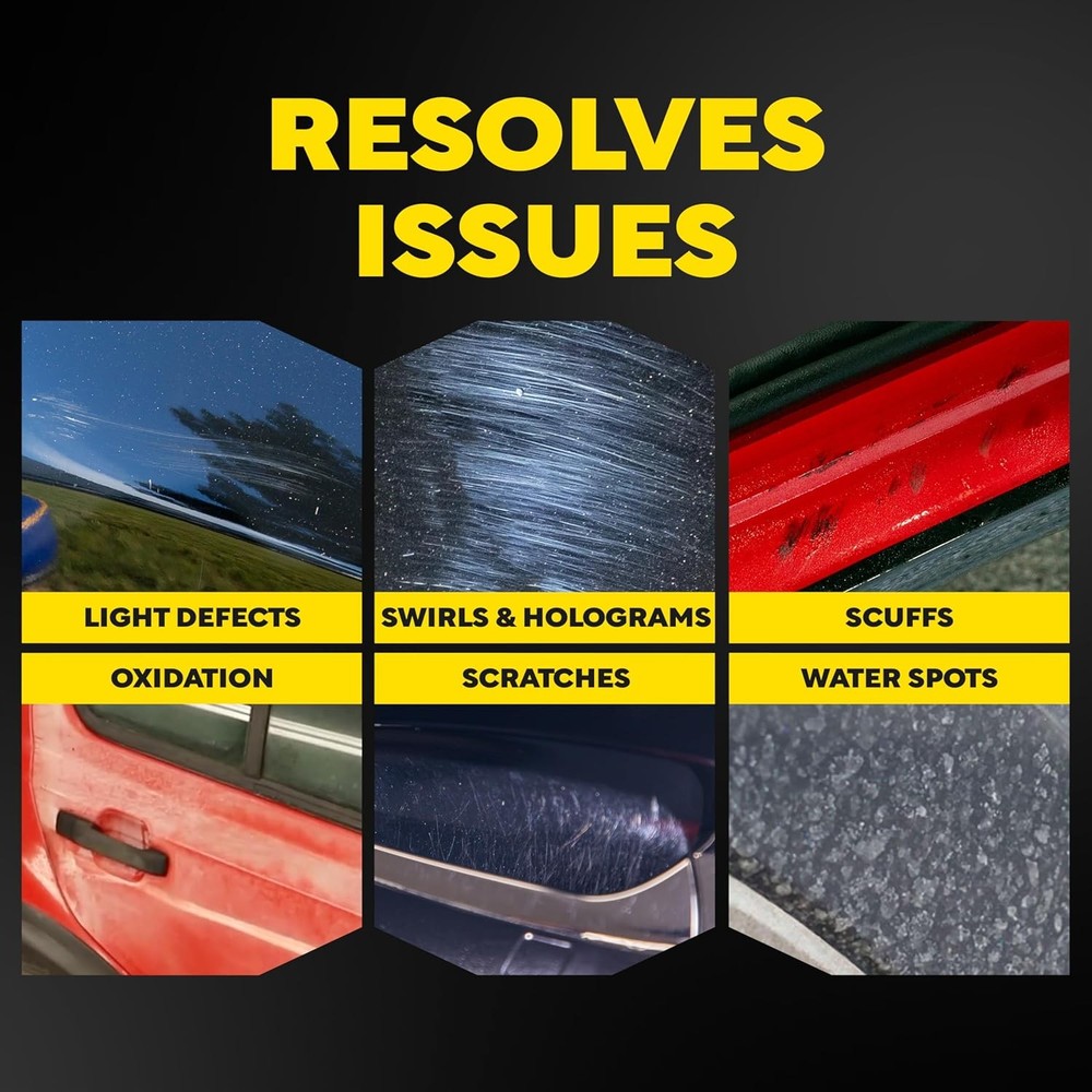 Meguiar's Mirror Glaze M105 Ultra-Cut Compound, Car Rubbing Compound for 8 Oz