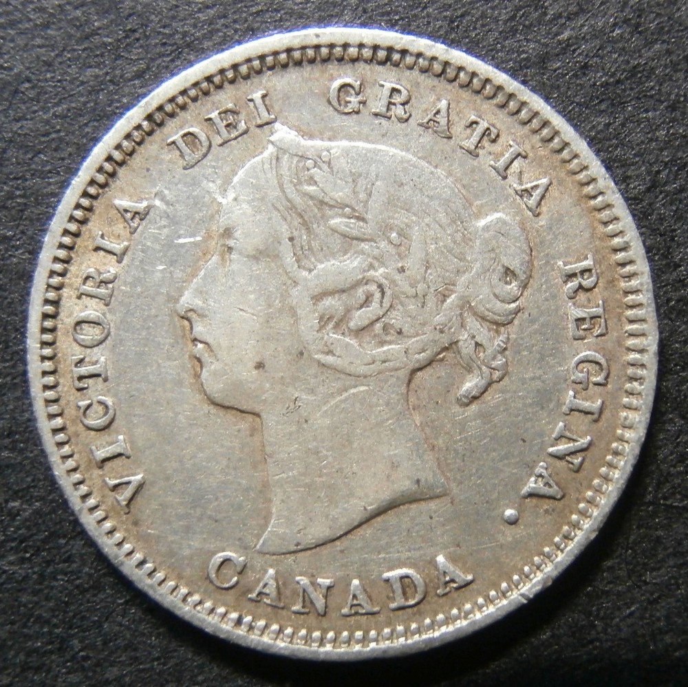 Canada - 5 Cents 1886