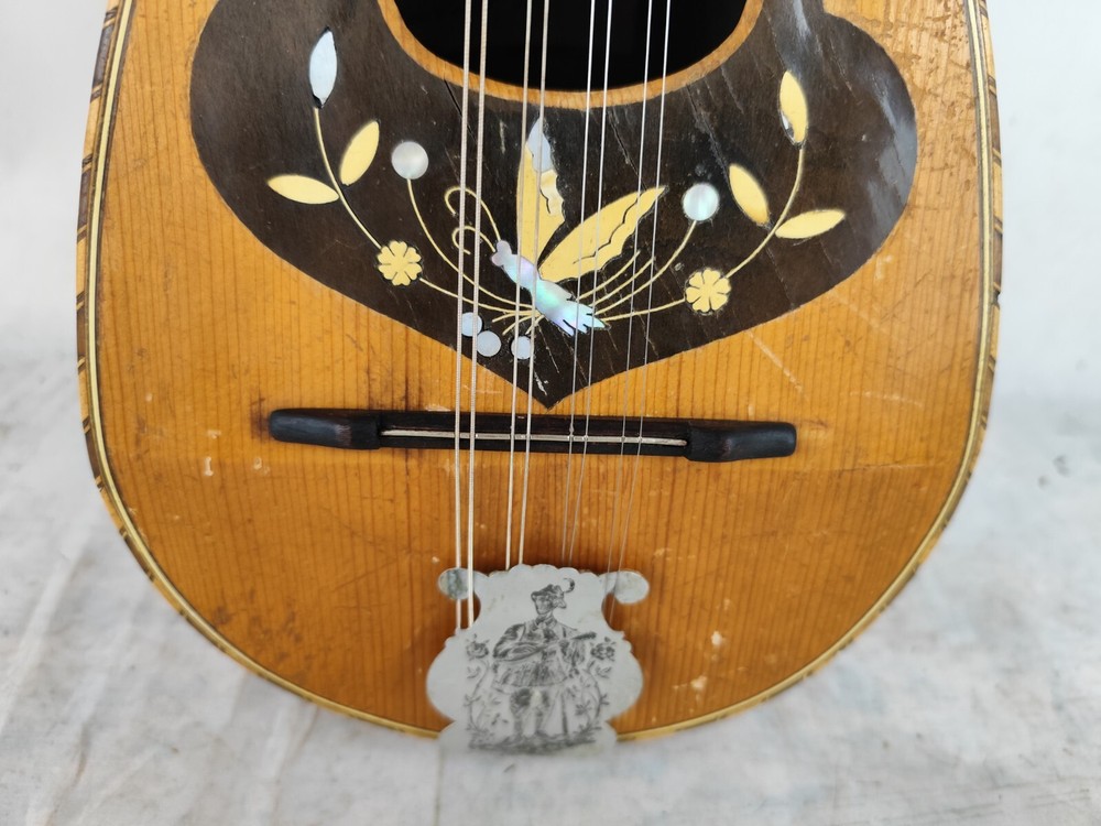 Mandolin 4/4 Nicola Zeloni 1900 Naples 曼陀林 만돌린マンドリン