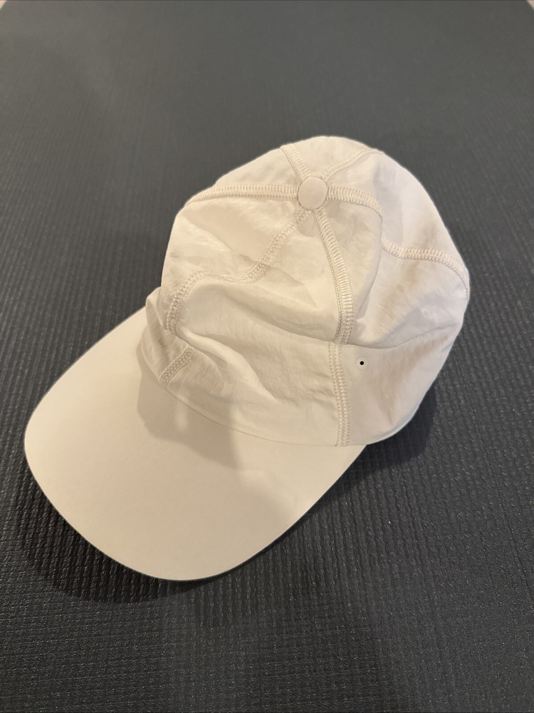 Lululemon Run Stretch Adjustable Hat - OS Beige Running Cap