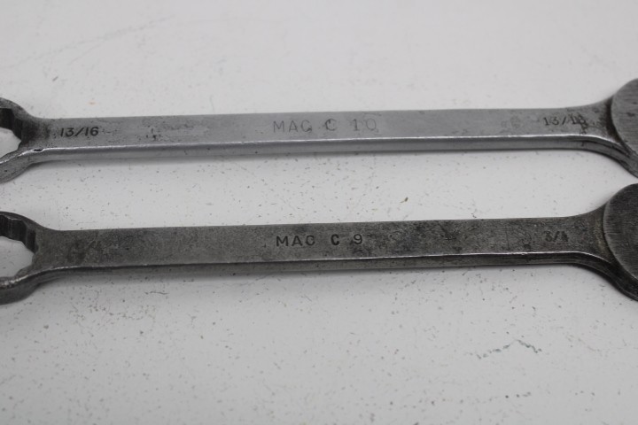 Mac C 9 3/4 / C 10 13/16 Combination Wrenches