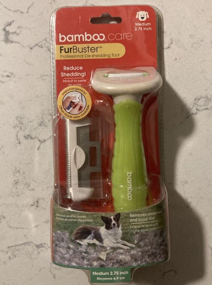 FURBUSTER by BAMBOO - de shedding tool Medium 2.75in