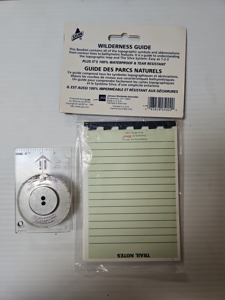 Silva System Compass, with Wilderness Guide