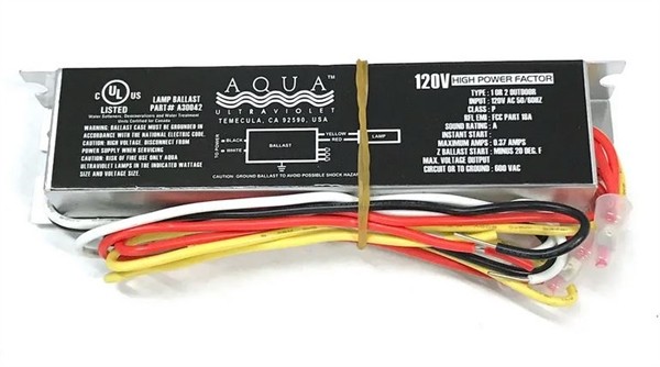 AquaUltraviolet 40 Watt Replacement Raw Transformer/Ballast