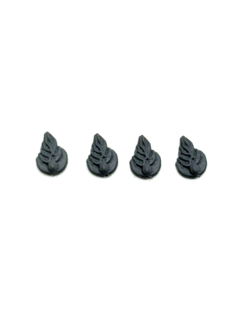 Warhammer High Elf Helm & Armor Bits x4