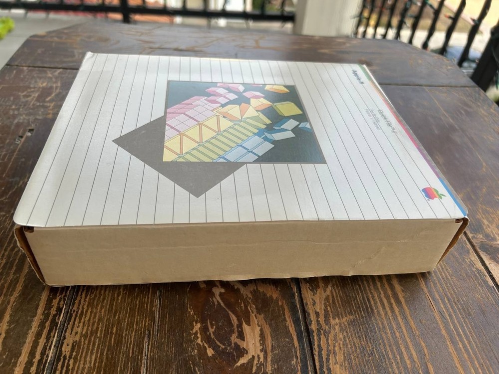 Apple II Quick File II Software with Disks. Manuals. Box. 1982 year