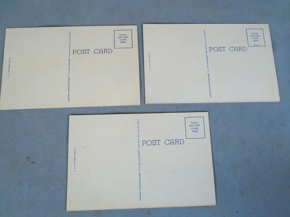 WWII Keep em Flying post card lot