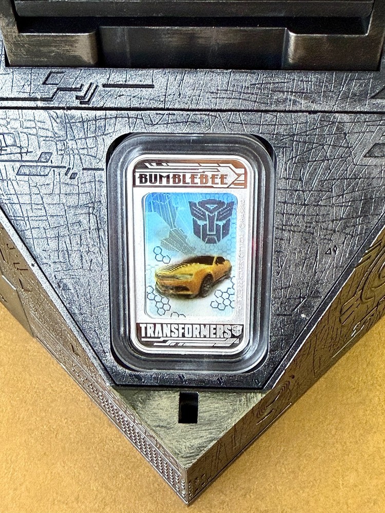 2014 Perth Mint Transformers BUBBLEBEE 1oz SILVER PROOF LENTICULAR COIN Box/COA