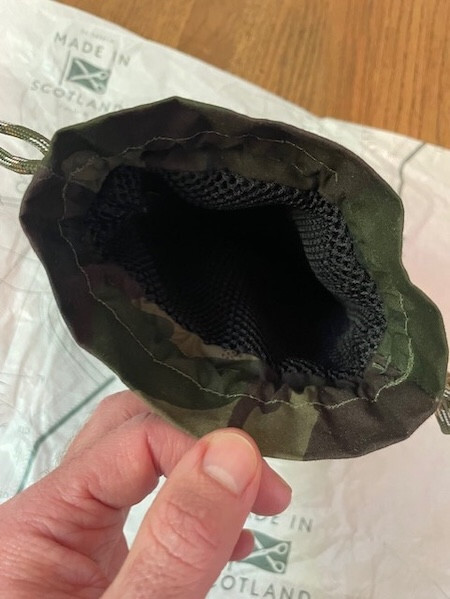 Fyfe Golf - Ltd. Edition 'The Drop Zone' P200 Waxed Camo Drawstring Pouch