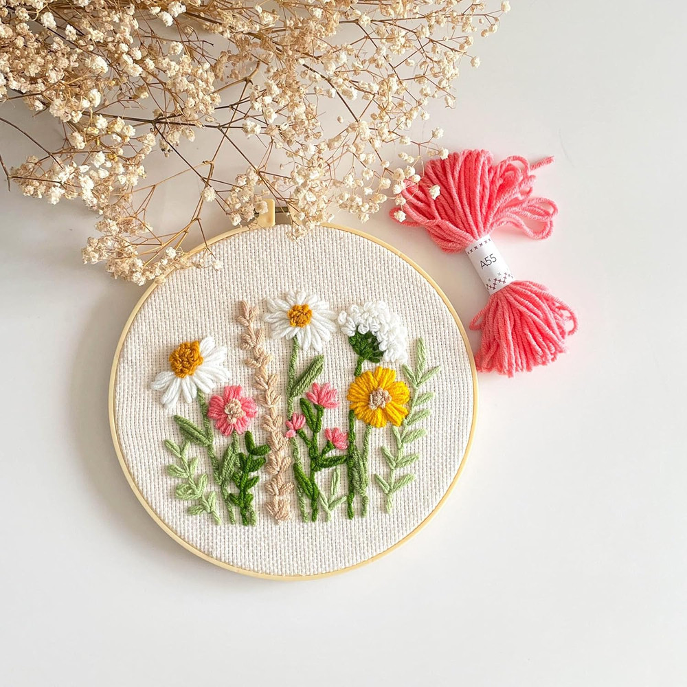 Punch Nedle Kit,Punch Needle Kits Adults Beginner,Learn Various Needlework Techn