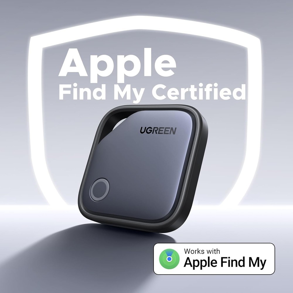 UGREEN FineTrack Air Tracker for iOS | Bluetooth Item Finder with Replaceable