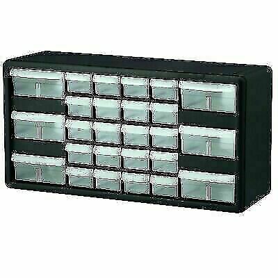 Akro-Mils 10126 26 Drawer Storage Cabinet - Black