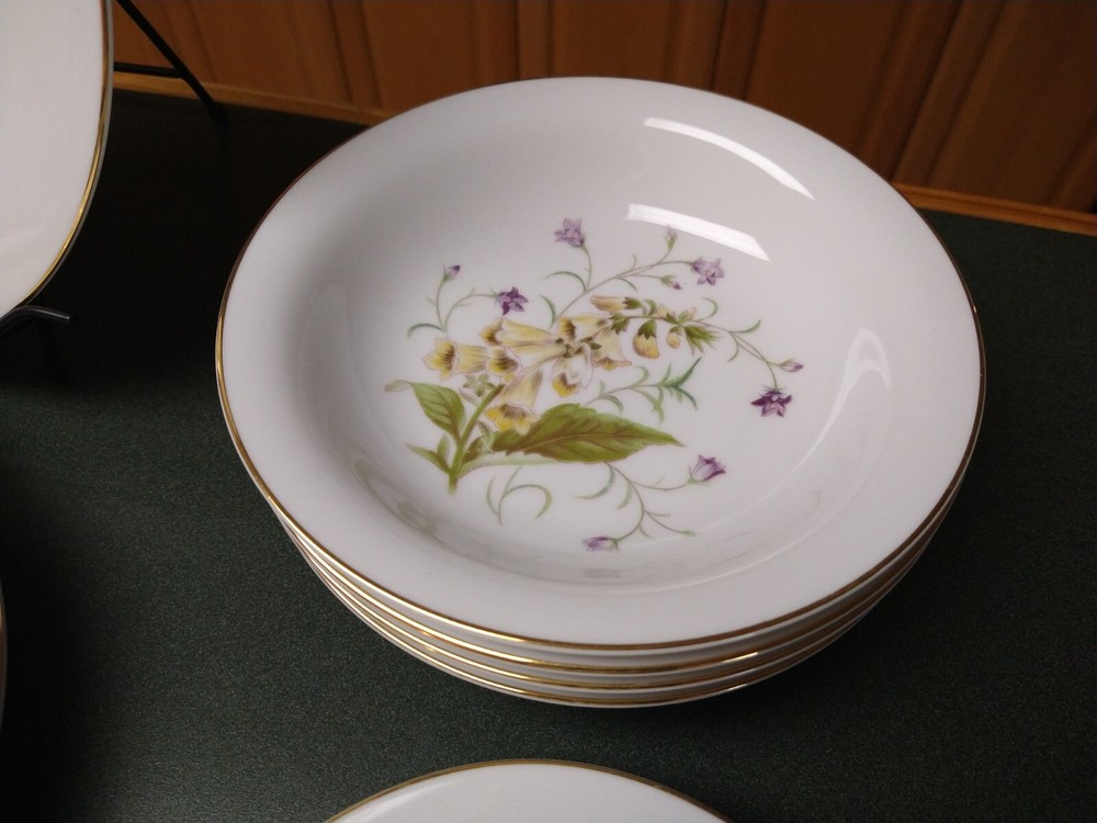 28 Piece Place Setting NORITAKE China CANTERBURY 5226 pattern Excellent Cond.