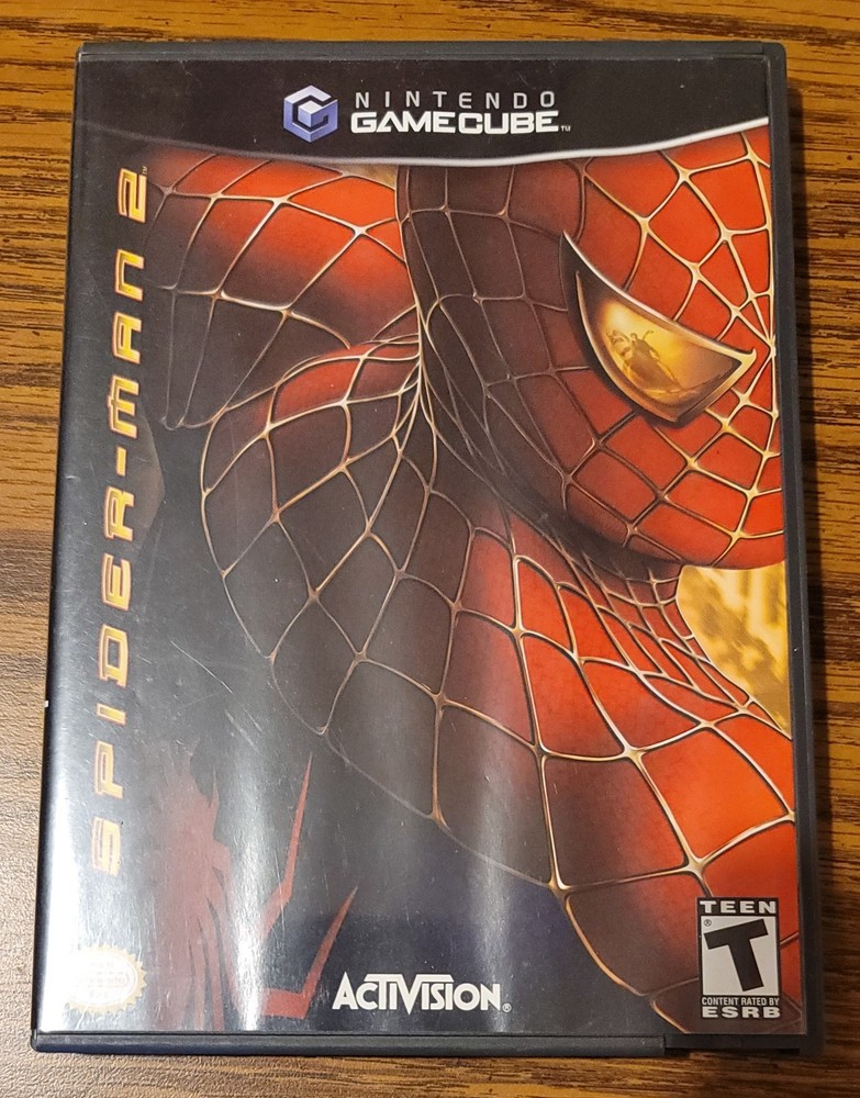 Nintendo Gamecube Spiderman Case Only