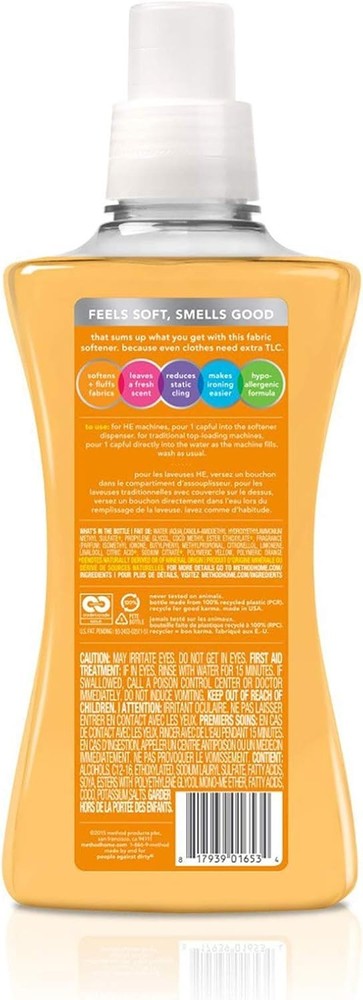 Fabric Softener; Ginger Mango; 53.5 Ounces; 45 Loads; 1 pack; Packaging May Vary