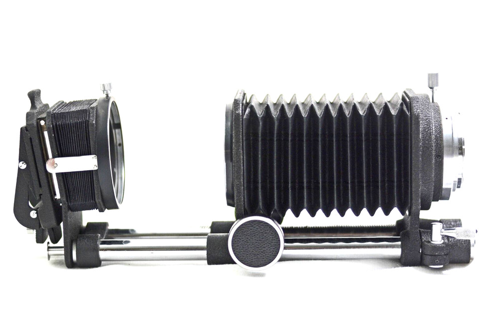 MINOLTA SR CAMERA "DE LUXE TYPE" BELLOWS WITH SLIDE COPIER (MINT)