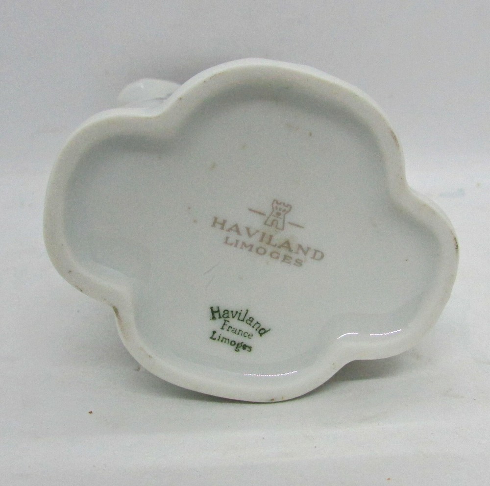 Haviland 'Pink Spray' Syrup Pitcher