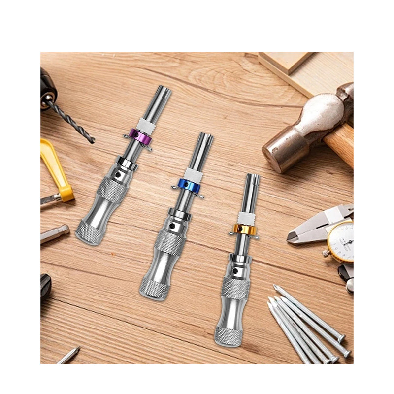 3PC 7 Pin Advanced Tubular Lock Tool Set For Padlock Hook Tool Seal Pick Puller