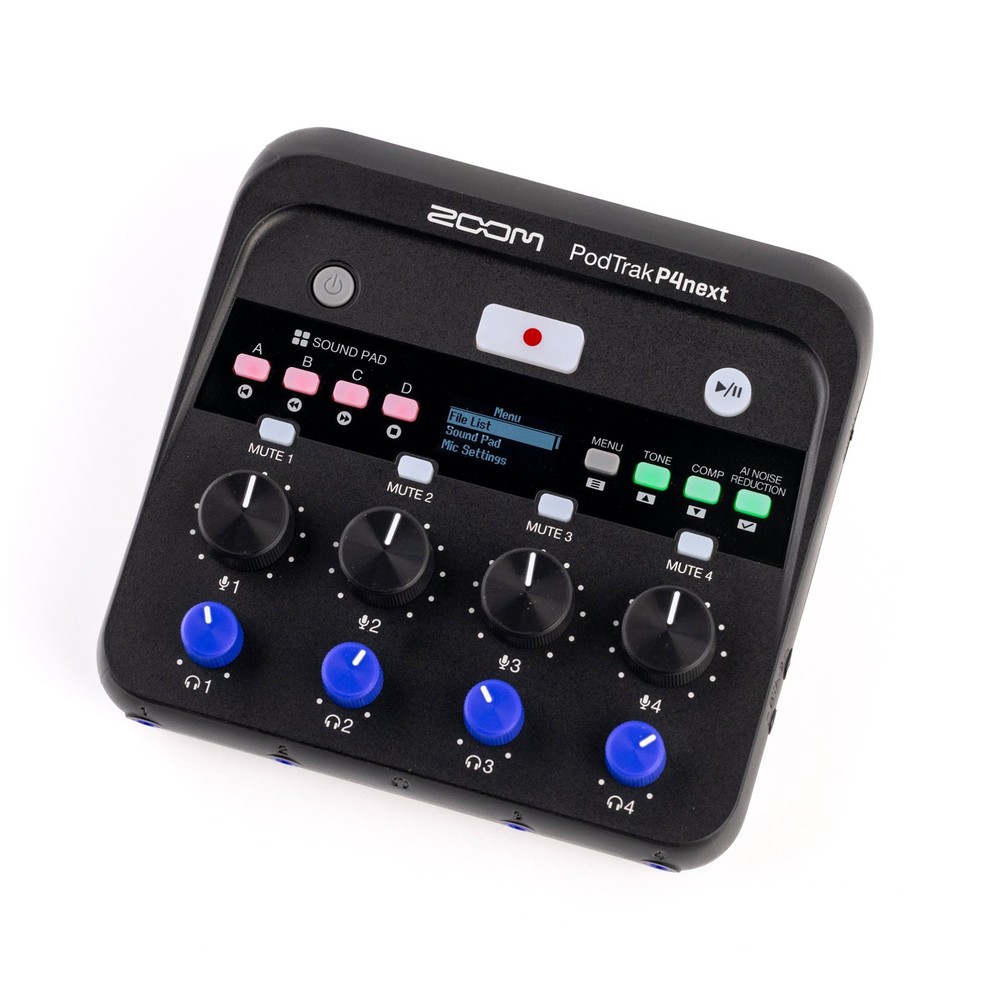 PodTrak P4next Podcast Recorder