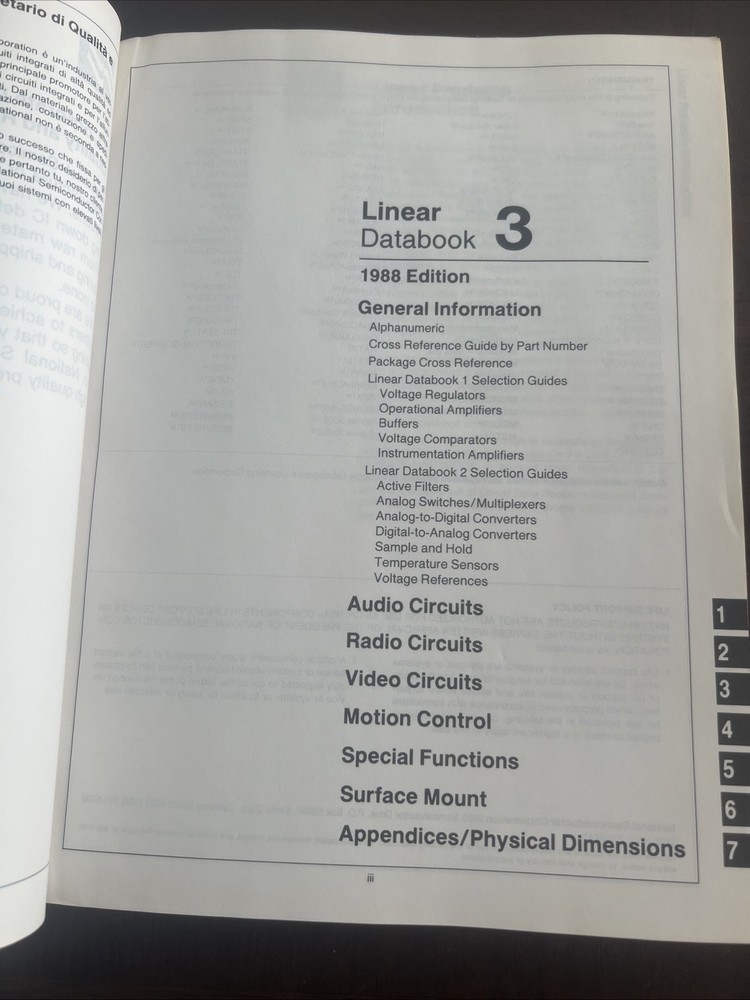Linear Databook National Semiconductor 1988 Edition
