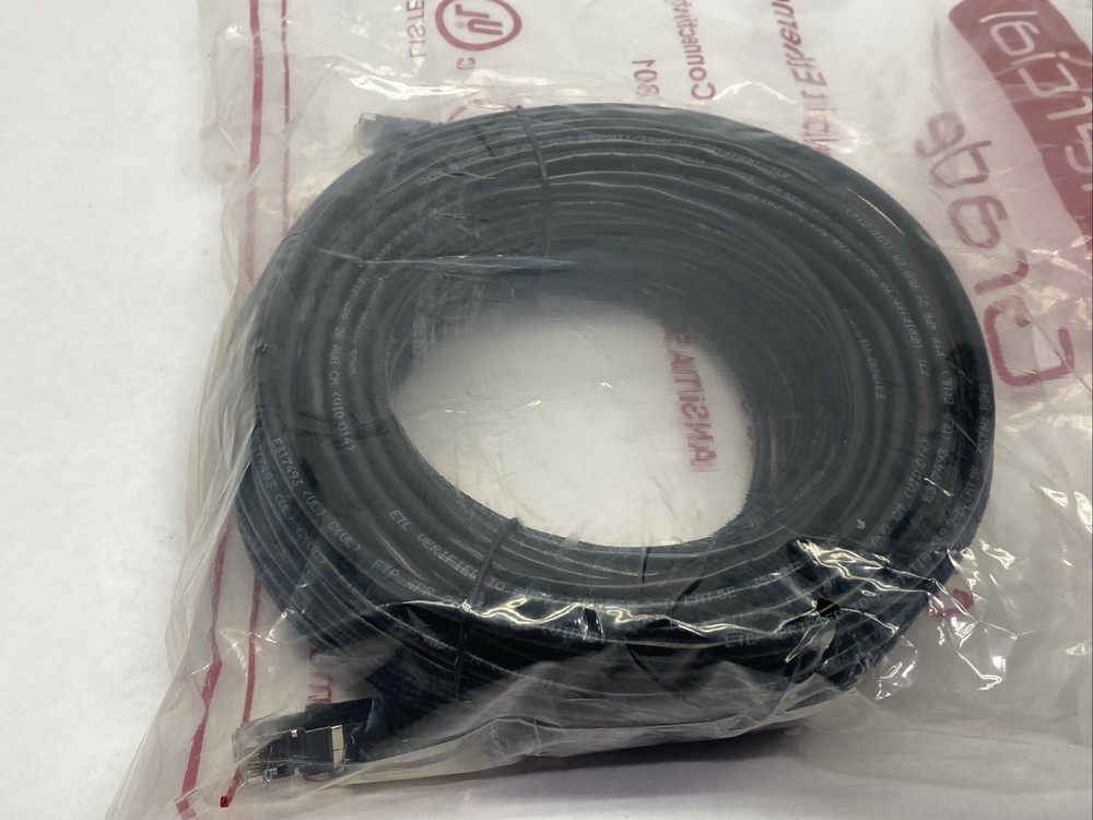 PC5PS-2402-100BK CAT5E Shielded Patch Cord 100ft