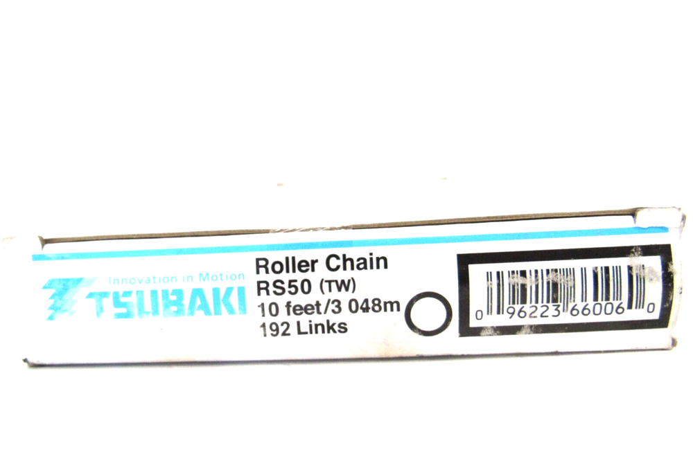 NEW TSUBAKI RS50 (TW) 10' ROLLER CHAIN