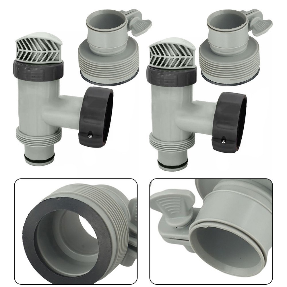 For Above Ground Pool Valve and Hose Adapter for Optimal Functionality