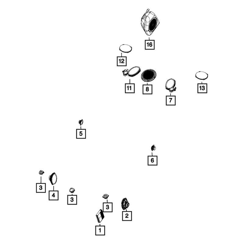 Mopar 68547726AB Amplifier