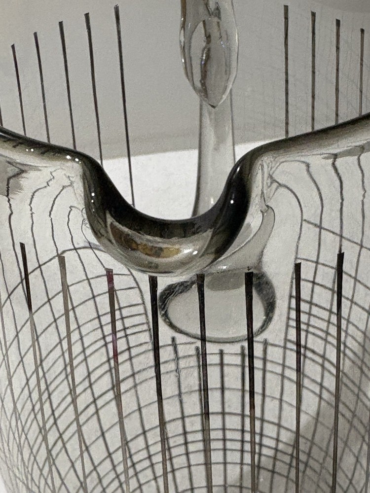 Martini Pitcher, Water, Antique Glass