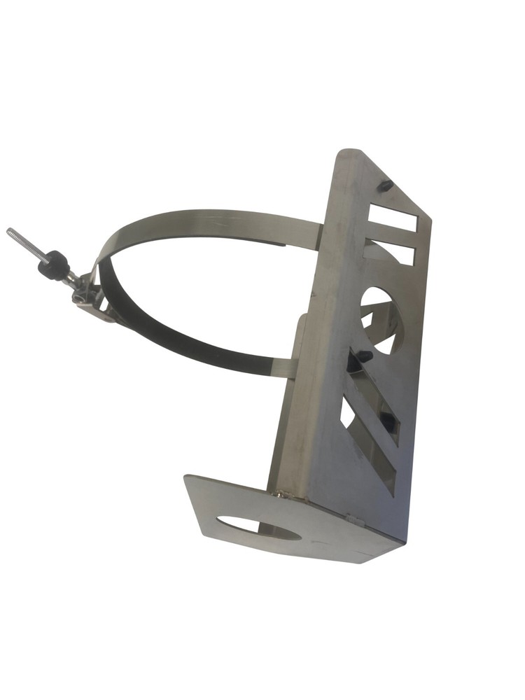 Stainless Steel Overland Camping 5 LB Propane Tank Mount w/ Quick Release T-Bolt