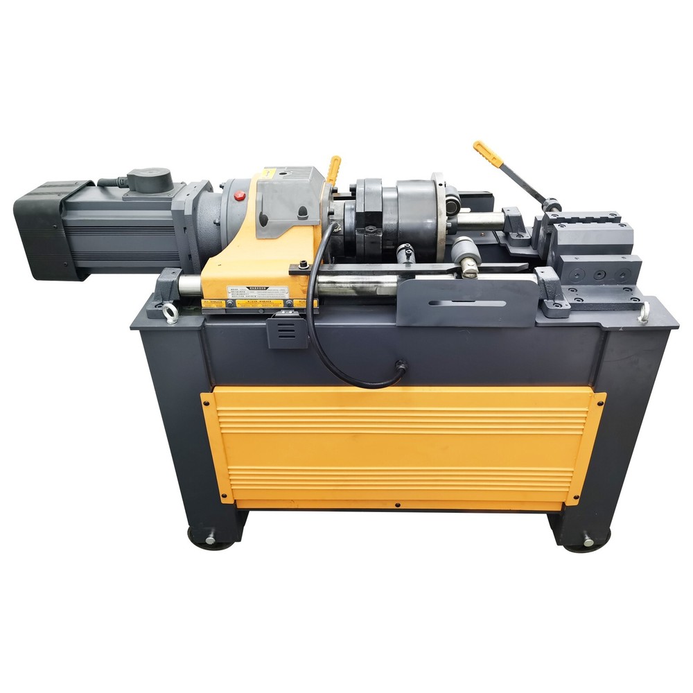 220V 3KW 0.6"-1.6"Thread Roller Rebar Thread Stripping Rib Rolling Machine