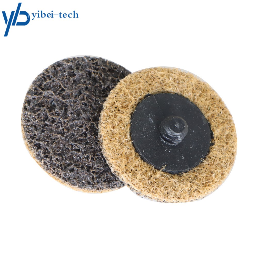 50Pcs 2" Coarse Surface Conditioning Discs Roll Lock Die Grinder Sanding Pads US